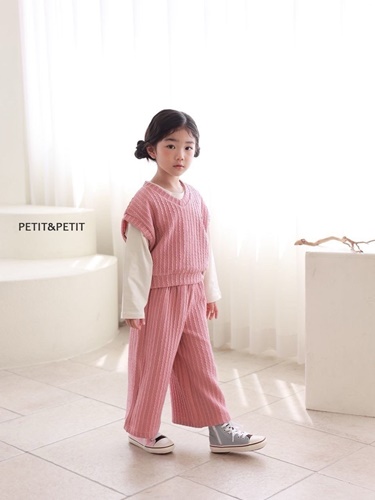 Twist Vest Top Bottom Set
