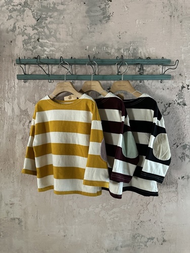 Milk Stripe Tee