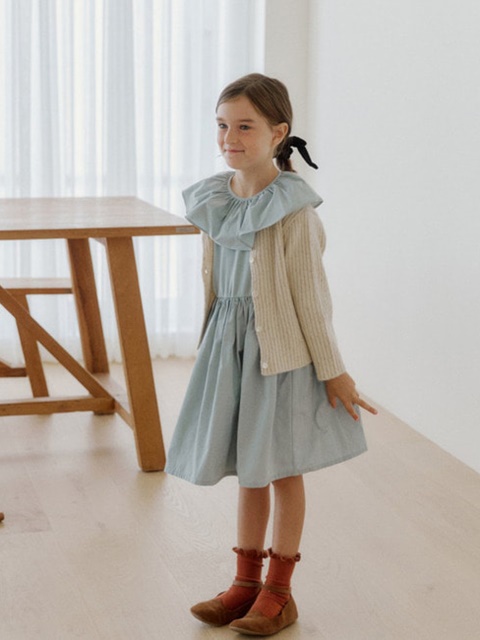 Rough Frill One-piece