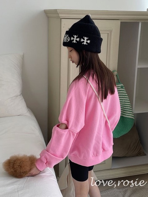 Hip Raglan Sweatshirts with Mom