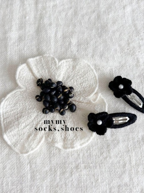 Brown Grain Hairpin