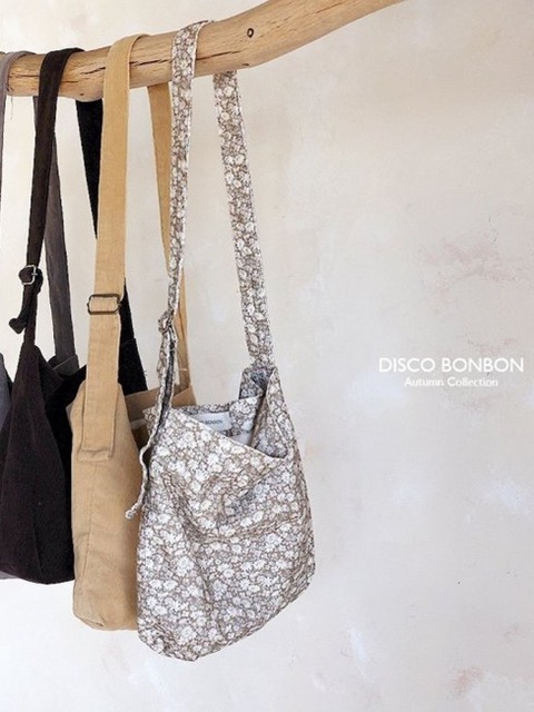 Square Corduroy Bag