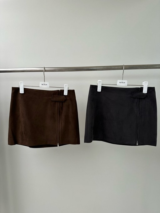 Suede Mini Skirt