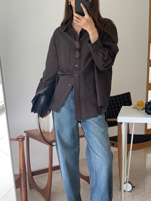 Sand Check Shirt