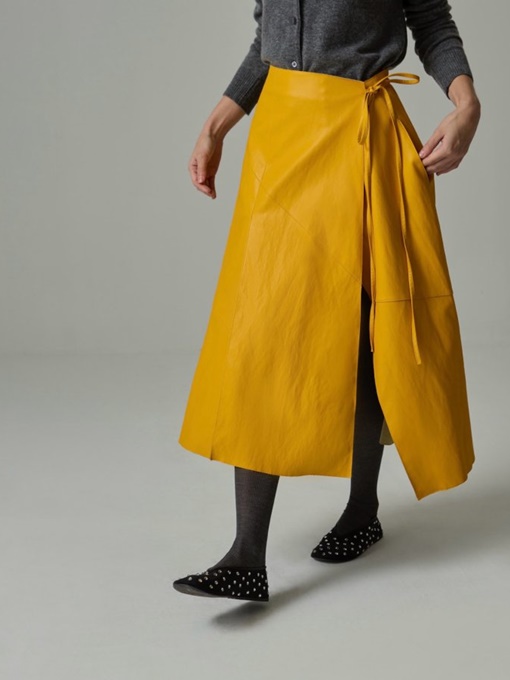 Pannel Wrap Skirt