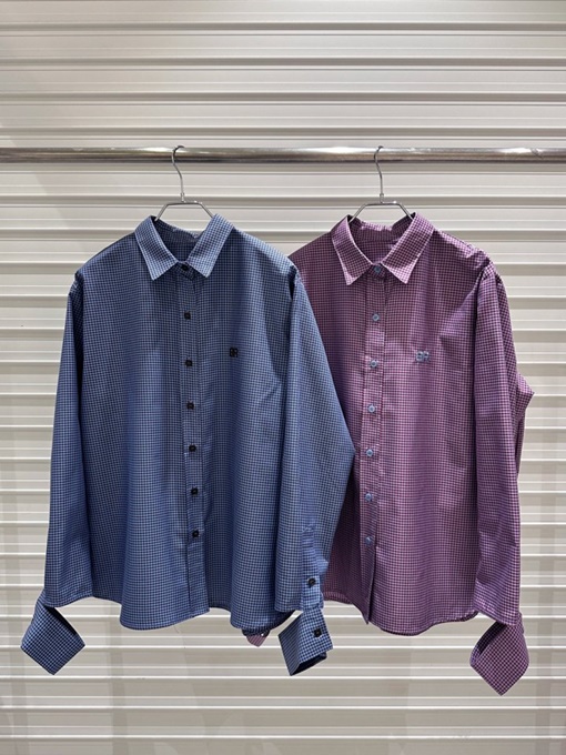 Slit Check Shirt
