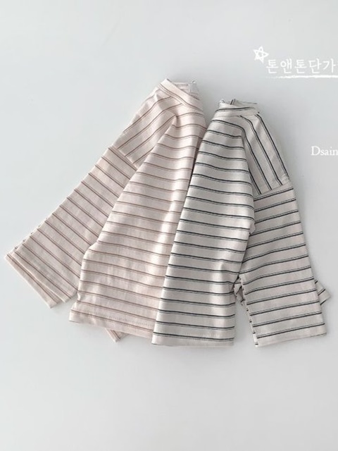 Tone Stripe Tee