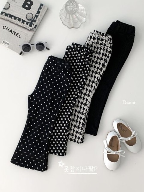 Dot Bootscut Pants