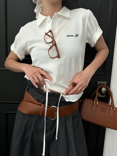 Auver Collar Tee