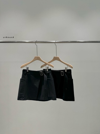 Belted Mini Skirt