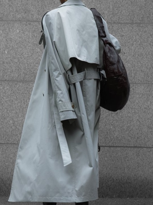 Classic Oversized Vintage Trench Coat