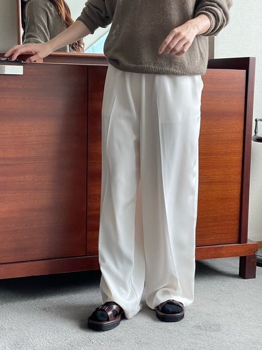 Roma Satin Banding Pants