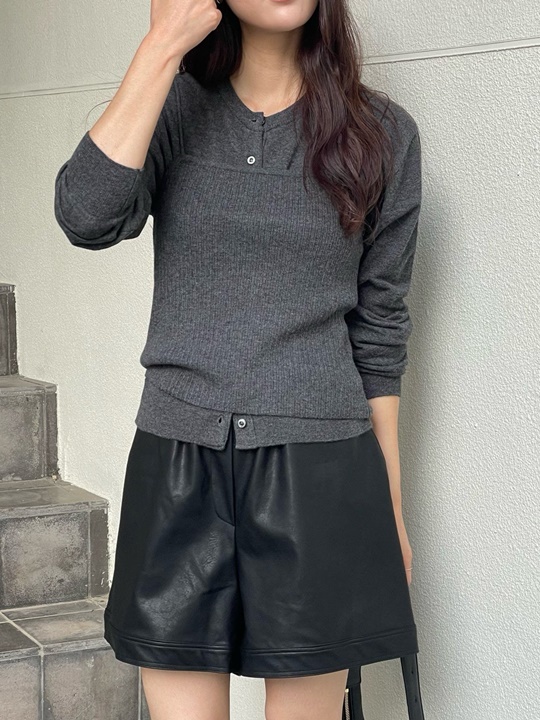 Solid Knit Bustier
