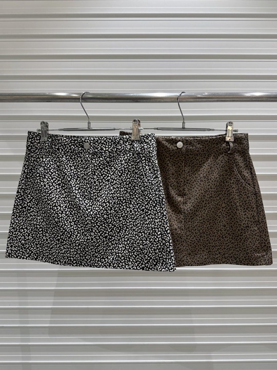 Leopard Mini Skirt