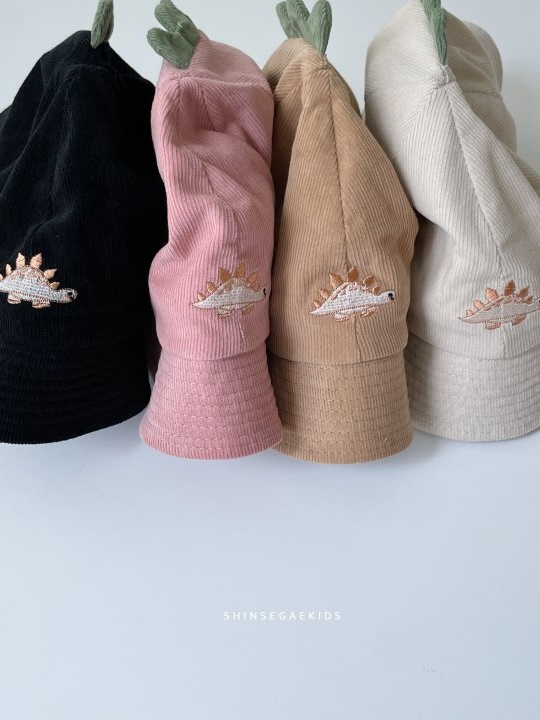Corduroy Dino Bucket Hat