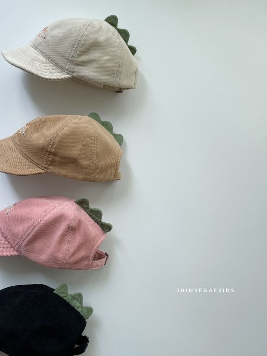 Corduroy Dino Hat