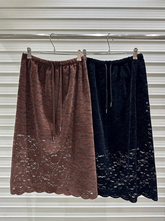 Suede Line Skirt