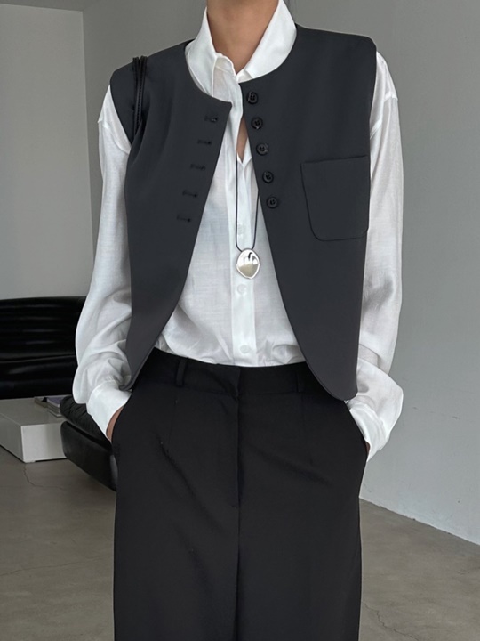 Button Vest