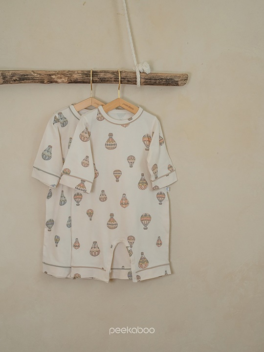 Hot Air Balloon Baby Bodysuit