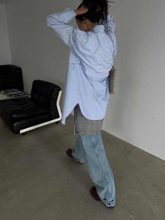 Two Way Stripe Shirt