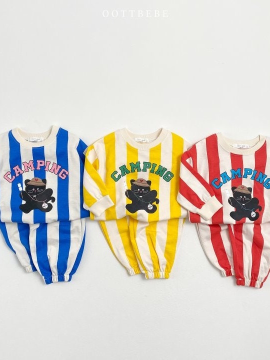 Camping Cap Top Bottom Set