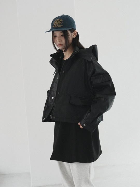 Detachable Loose Hood Jumper