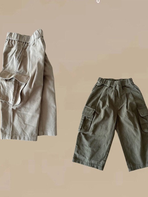 Washed Cargo Pants