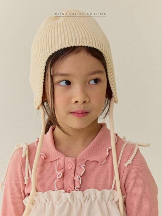 Strap Knit Beanie