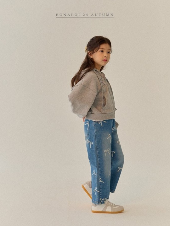 Ribbon Nana Denim Pants