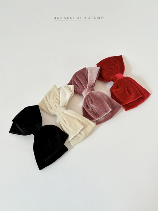 Veloure Big Ribbon Hairpin