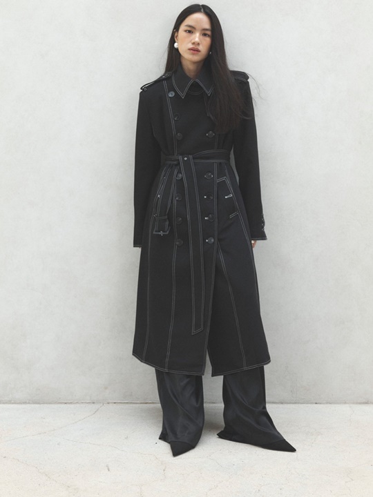 Stitch Trench Coat