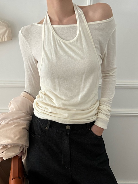 Off Halter Tee