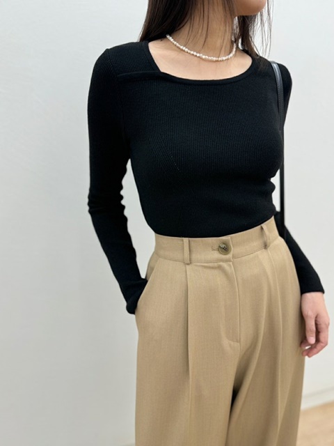 Cozy Rib Knit Top