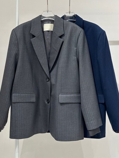 Stripe Miu Box Jacket