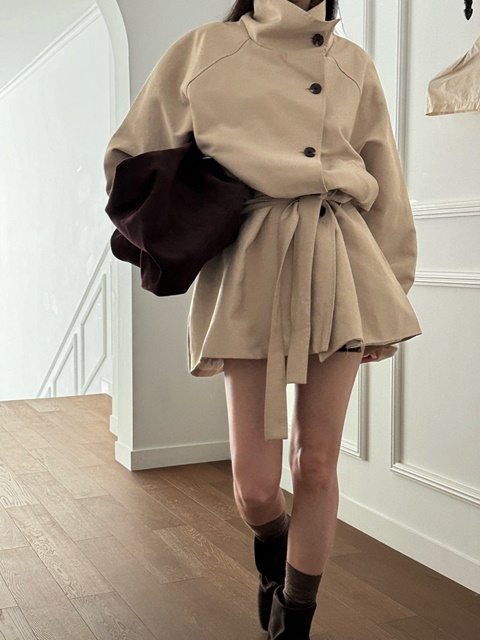 Diagonal Roll-up Jumper