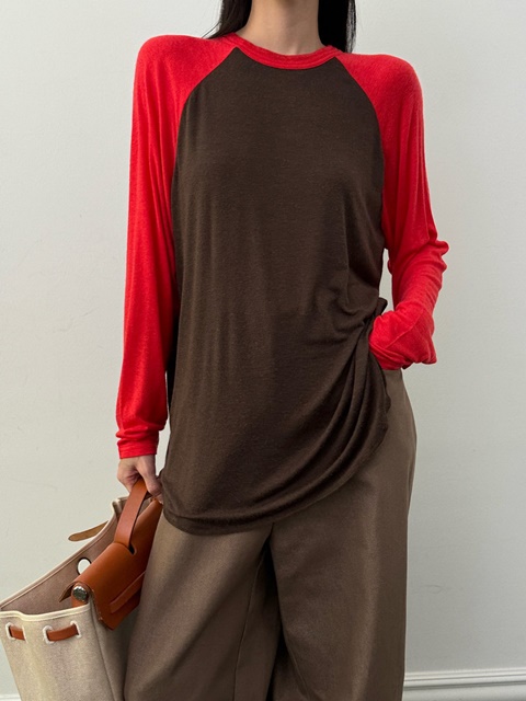 Wool Raglan Tee