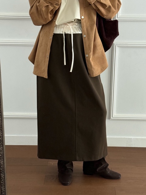 Silk Colored Skirt