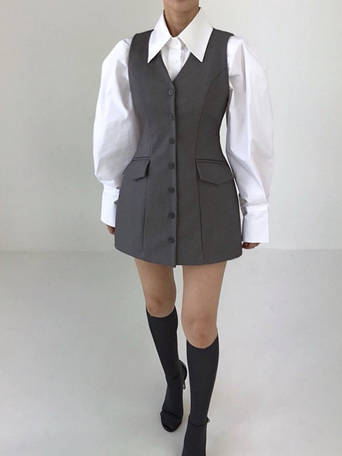 Mode Vest One-piece