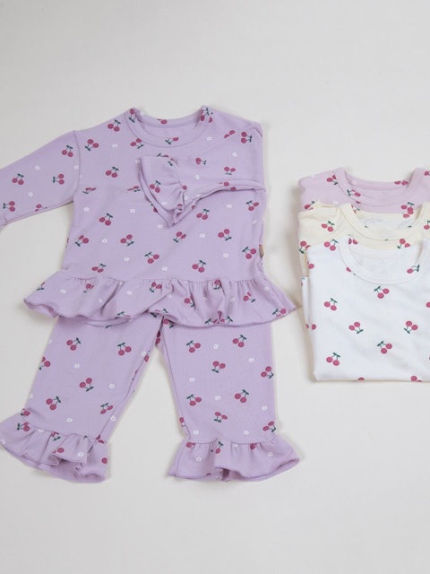 Mom Lovely Cherry Pajamas