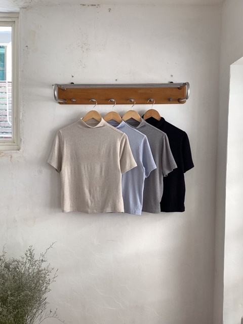 Angora Half Turtleneck Top