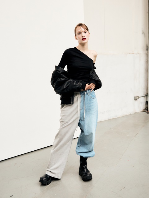 Half Denim Pants