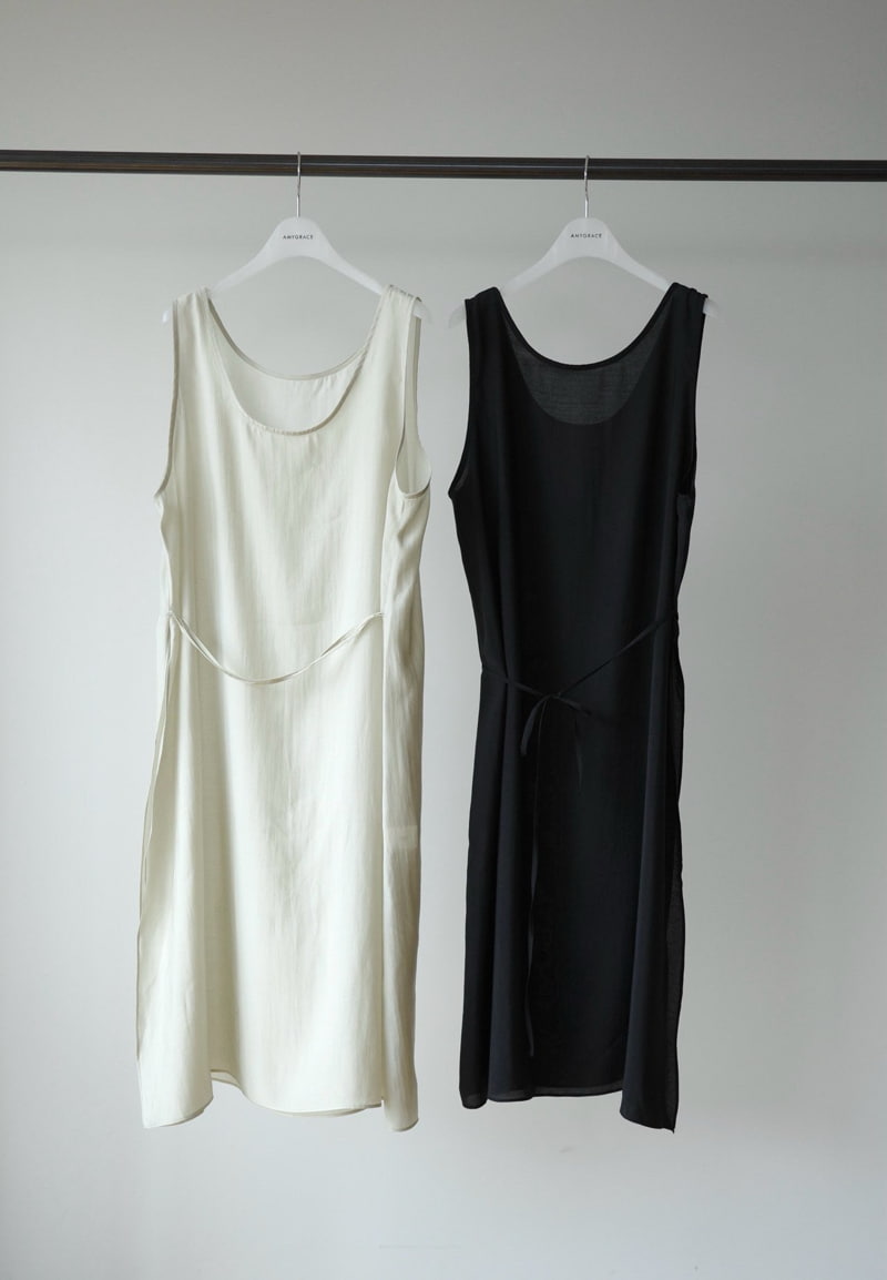 Amygrace - Korean Women Fashion - #momslook - Bowl Layered One-piece - 10