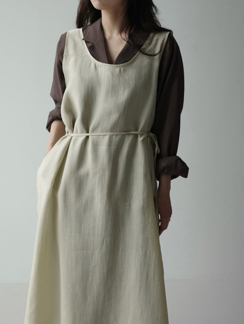 Amygrace - Korean Women Fashion - #womensfashion - Bowl Layered One-piece - 4