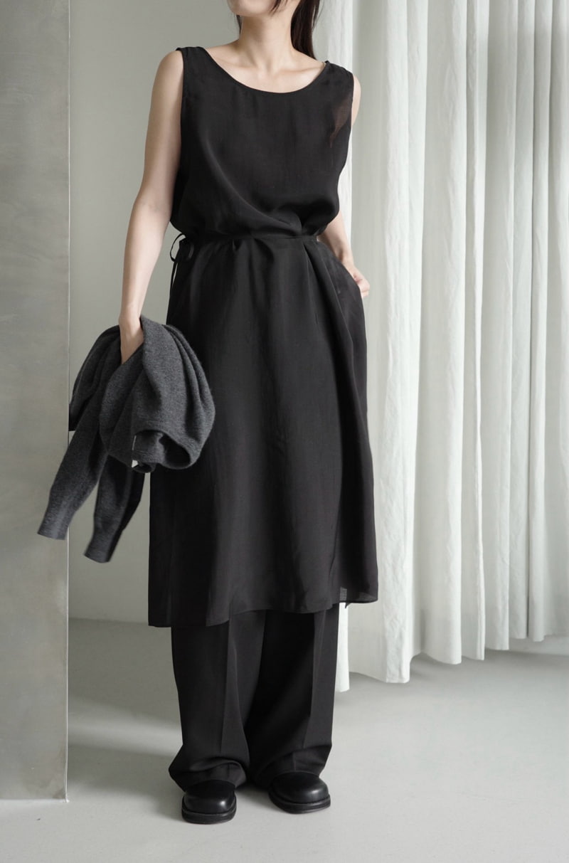 Amygrace - Korean Women Fashion - #momslook - Bowl Layered One-piece - 6