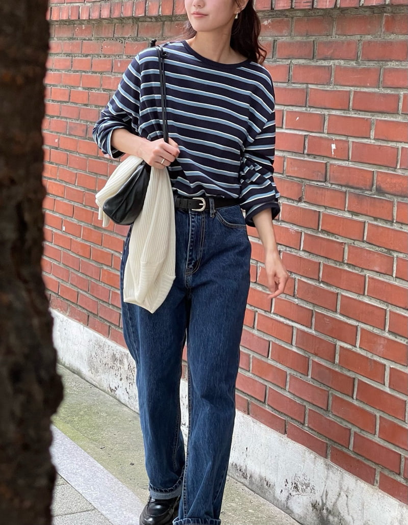 Amygrace - Korean Women Fashion - #womensfashion - Daniel Denim Pants - 4