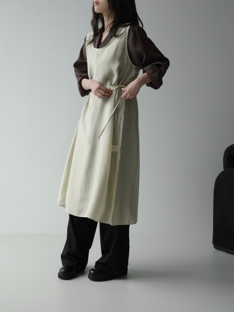 Amygrace - Korean Women Fashion - #womensfashion - Bowl Layered One-piece - 3