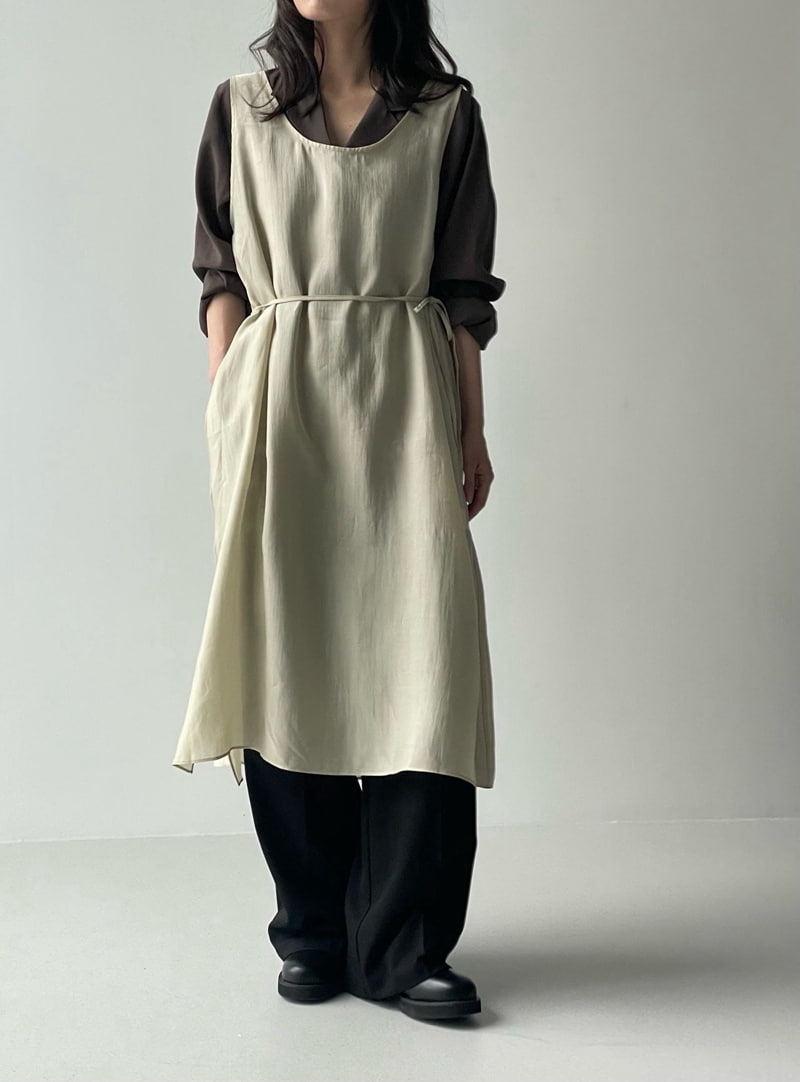 Amygrace - Korean Women Fashion - #womensfashion - Bowl Layered One-piece - 5