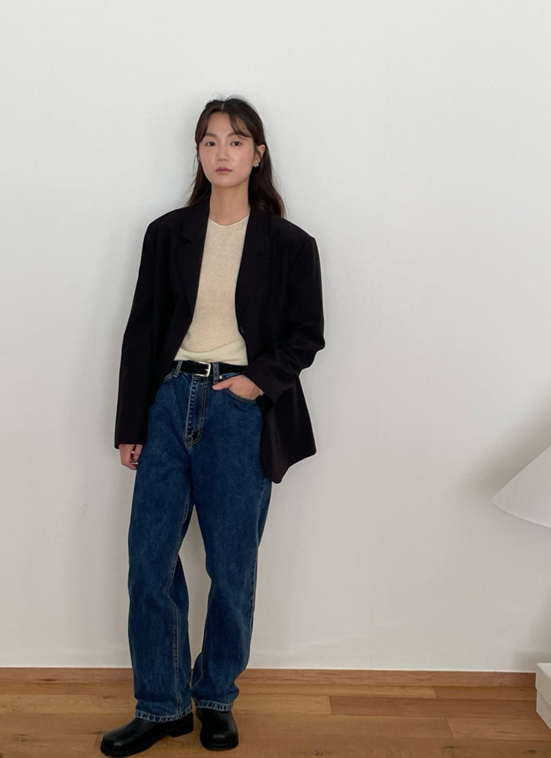 Amygrace - Korean Women Fashion - #womensfashion - Daniel Denim Pants - 3