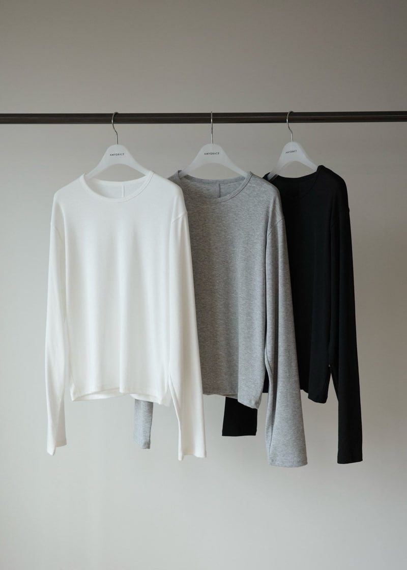 Amygrace - Korean Women Fashion - #womensfashion - Merry Loose Tee