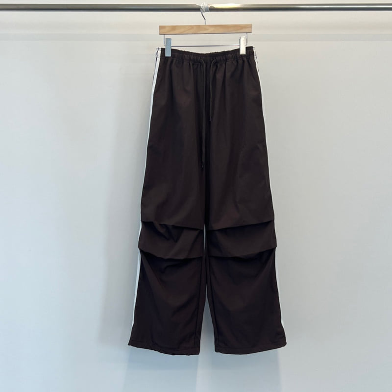 Another Avenue - Korean Women Fashion - #restrostyle - Fleeced Stripes Pants - 3